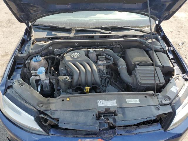 3VW2K7AJXEM438447 - 2014 VOLKSWAGEN JETTA BASE 蓝色 照片 11
