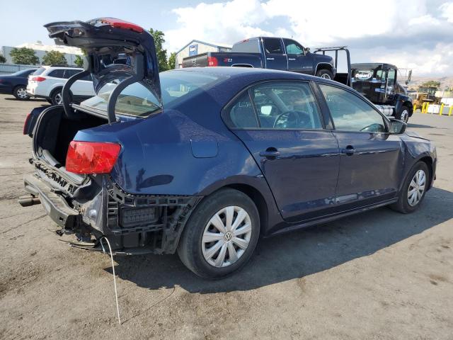 3VW2K7AJXEM438447 - 2014 VOLKSWAGEN JETTA BASE 蓝色 照片 3