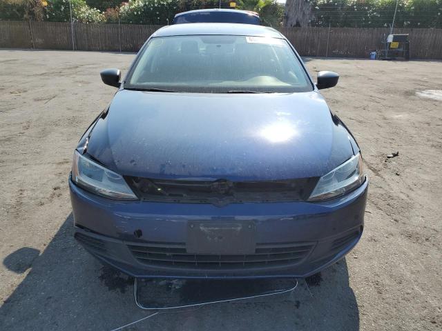 3VW2K7AJXEM438447 - 2014 VOLKSWAGEN JETTA BASE 蓝色 照片 5