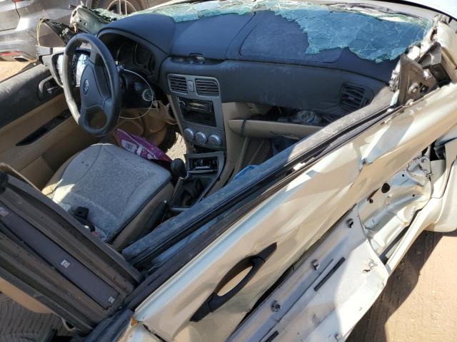 JF1SG65655G700511 - 2005 SUBARU FORESTER 2.5XS Серебристый фото 8