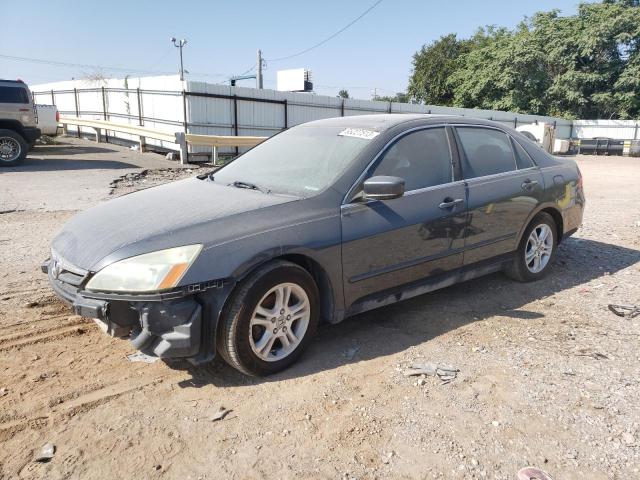 1HGCM56777A068207 - 2007 HONDA ACCORD EX GRAY photo 1