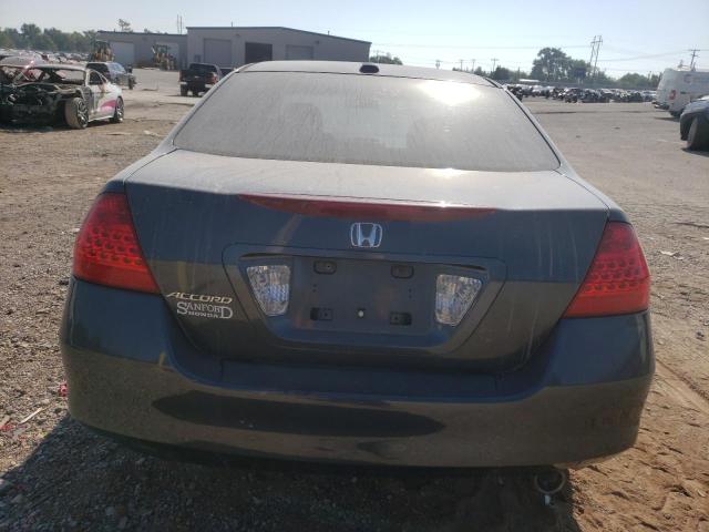 1HGCM56777A068207 - 2007 HONDA ACCORD EX GRAY photo 6