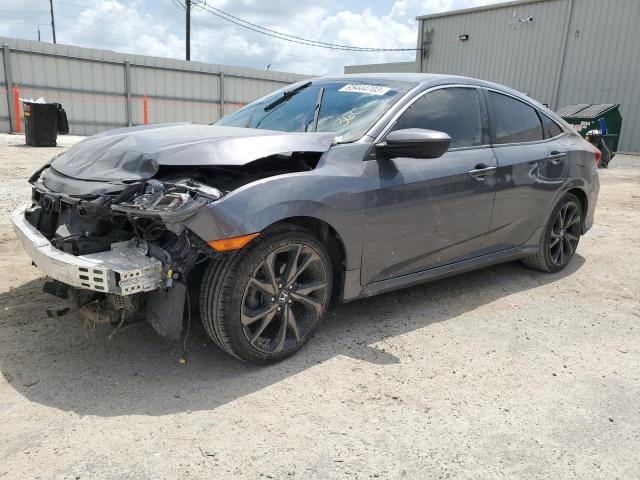 2HGFC2E8XKH537454 - 2019 HONDA CIVIC SPORT WHITE photo 1