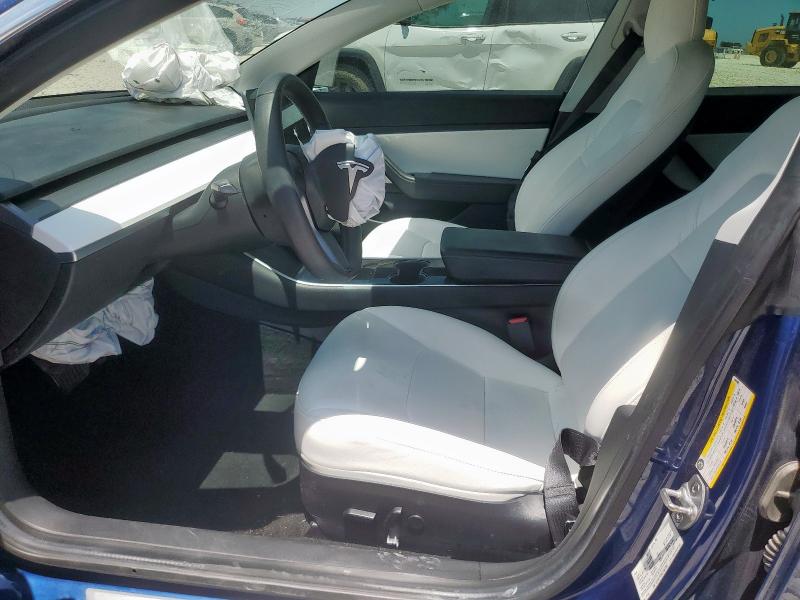 5YJ3E1EB4LF601092 - 2020 TESLA MODEL 3 BLUE photo 7