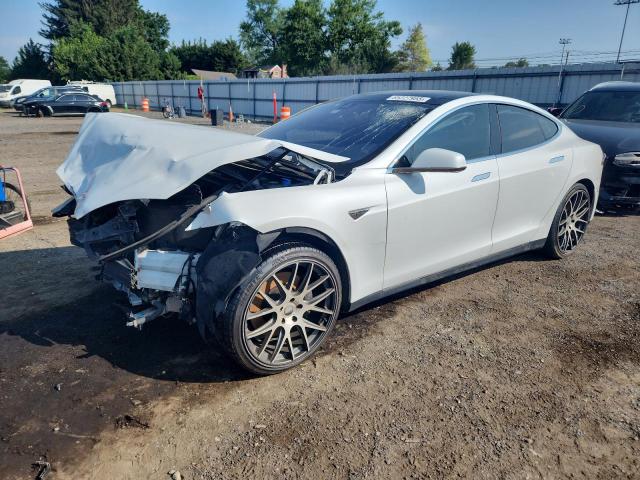 5YJSA1H19EFP61921 - 2014 TESLA MODEL S Ağ foto 1