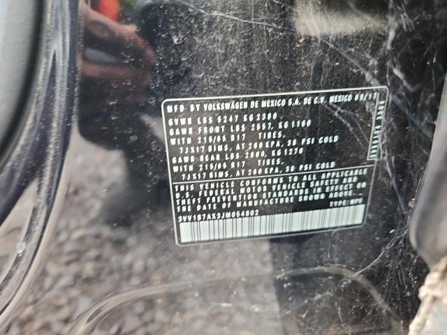 3VV1B7AX3JM054802 - 2018 VOLKSWAGEN TIGUAN S 黑色 照片 13