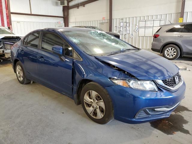 2HGFB2F50FH549514 - 2015 HONDA CIVIC LX BLUE photo 4