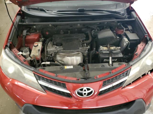 JTMRFREV0FD173369 - 2015 TOYOTA RAV4 XLE RED photo 11