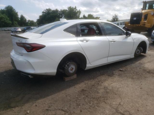 19UUB6F52NA001509 - 2022 ACURA TLX TECH A WHITE photo 3