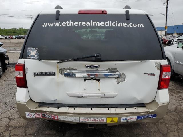 1FMFU18517LA29208 - 2007 FORD EXPEDITION EDDIE BAUER WHITE photo 6