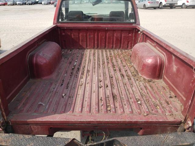 1N6SD11SXMC307843 - 1991 NISSAN TRUCK SHORT WHEELBASE RED photo 10