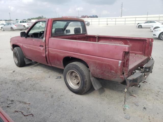 1N6SD11SXMC307843 - 1991 NISSAN TRUCK SHORT WHEELBASE RED photo 2