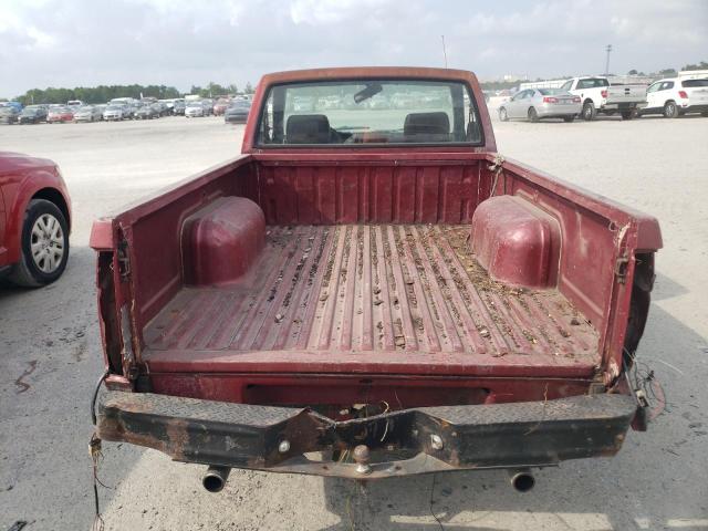 1N6SD11SXMC307843 - 1991 NISSAN TRUCK SHORT WHEELBASE RED photo 6