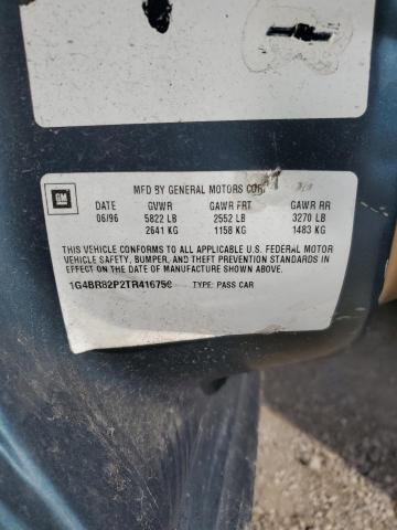 1G4BR82P2TR416750 - 1996 BUICK ROADMASTER BASE TWO TONE photo 12