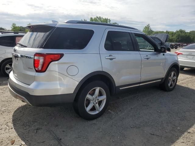 1FM5K8D84GGB57316 - 2016 FORD EXPLORER XLT Gümüş foto 3