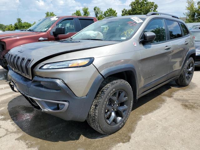 1C4PJMBS2HW583228 - 2017 JEEP CHEROKEE TRAILHAWK CHARCOAL photo 1