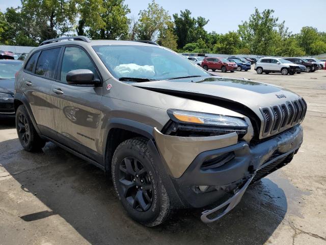 1C4PJMBS2HW583228 - 2017 JEEP CHEROKEE TRAILHAWK CHARCOAL photo 4