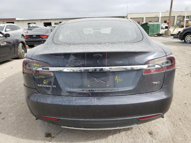 5YJSA1E2XGF130482 - 2016 TESLA MODEL S أسود صورة 6