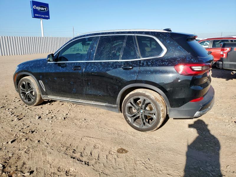 5UXCR6C55KLK79703 - 2019 BMW X5 XDRIVE40I BLACK photo 2