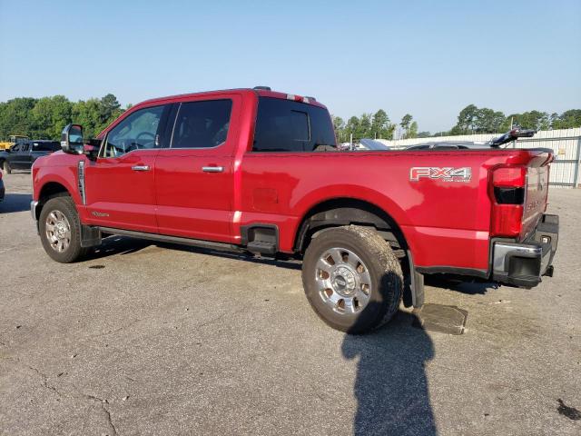 1FT8W2BT6PEC19675 - 2023 FORD F250 SUPER DUTY Қызыл фото 2