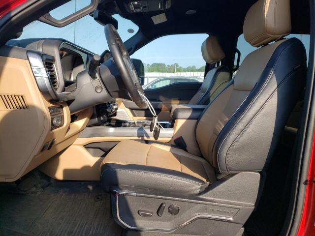 1FT8W2BT6PEC19675 - 2023 FORD F250 SUPER DUTY Қызыл фото 7