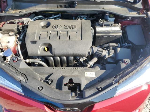 JTNKHMBX5J1006726 - 2018 TOYOTA C-HR XLE Красный фото 12