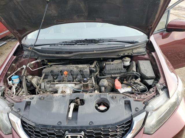 19XFB2F90FE031562 - 2015 HONDA CIVIC EXL 栗色 照片 11