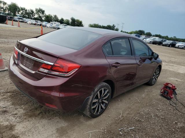 19XFB2F90FE031562 - 2015 HONDA CIVIC EXL 栗色 照片 3