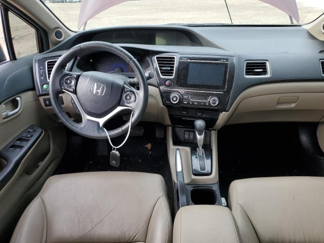 19XFB2F90FE031562 - 2015 HONDA CIVIC EXL 栗色 照片 8