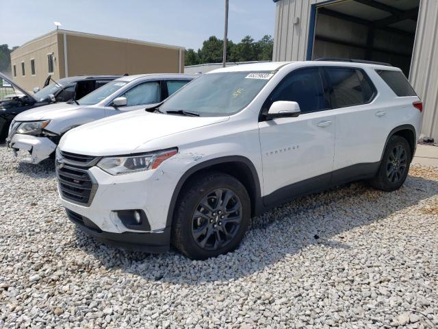 1GNERJKW1KJ276355 - 2019 CHEVROLET TRAVERSE RS WHITE photo 1