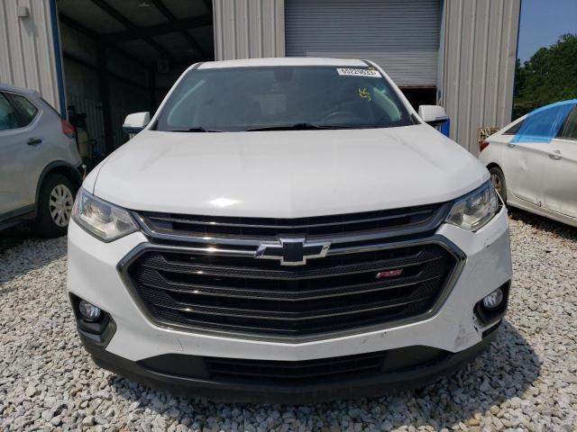 1GNERJKW1KJ276355 - 2019 CHEVROLET TRAVERSE RS WHITE photo 5