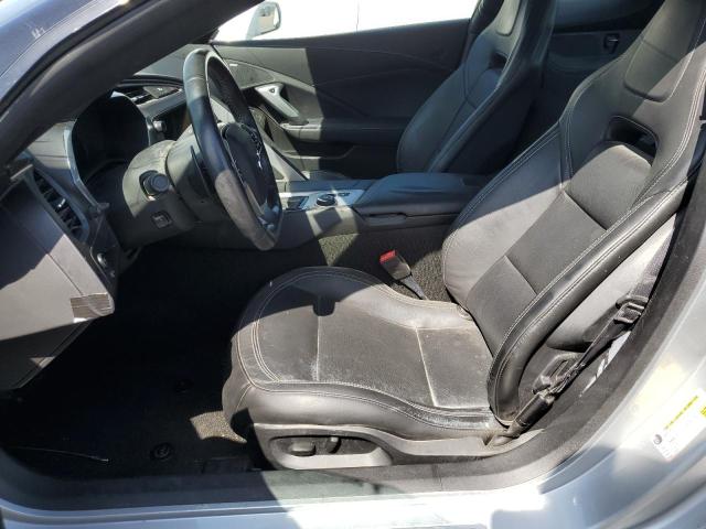 1G1YB2D78H5115906 - 2017 CHEVROLET CORVETTE STINGRAY 1LT SILVER photo 7