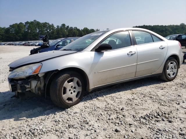 1G2ZF58B374105597 - 2007 PONTIAC G6 VALUE LEADER SILVER photo 1