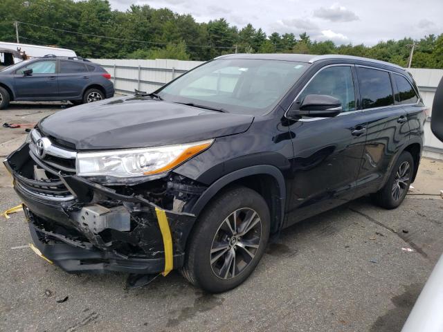 5TDJKRFH4GS501562 - 2016 TOYOTA HIGHLANDER XLE Schwarz Foto 1