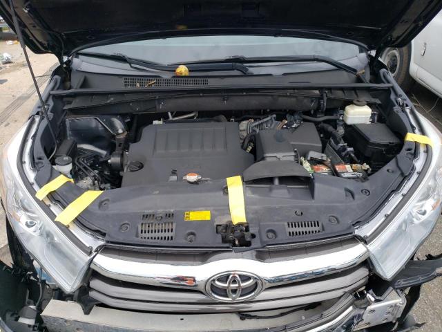 5TDJKRFH4GS501562 - 2016 TOYOTA HIGHLANDER XLE Schwarz Foto 12