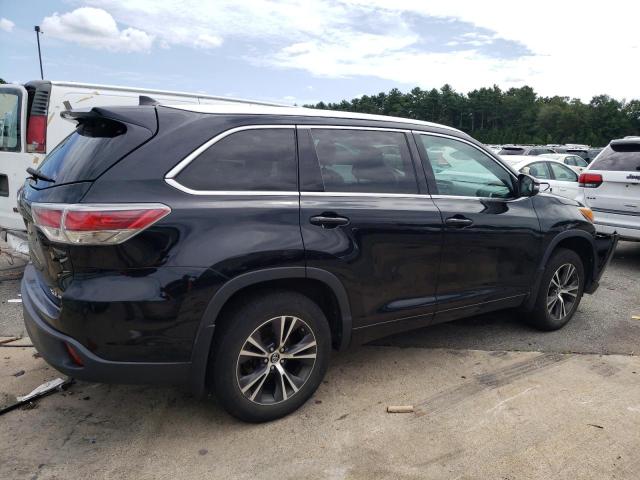 5TDJKRFH4GS501562 - 2016 TOYOTA HIGHLANDER XLE Schwarz Foto 3