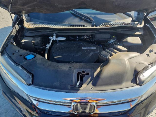 5FNYF5H64KB019887 - 2019 HONDA PILOT TOURING BLACK photo 12