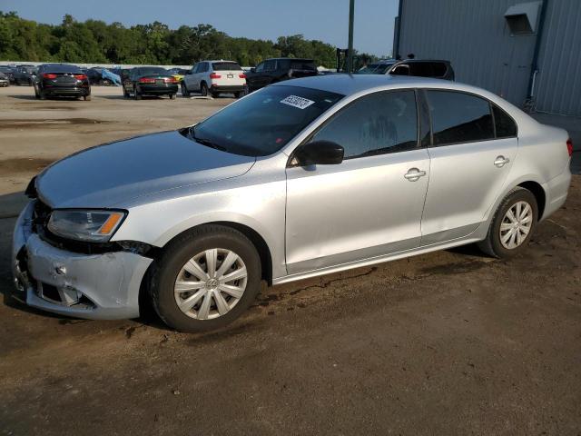 3VW2K7AJ1DM309382 - 2013 VOLKSWAGEN JETTA BASE 银色 照片 1