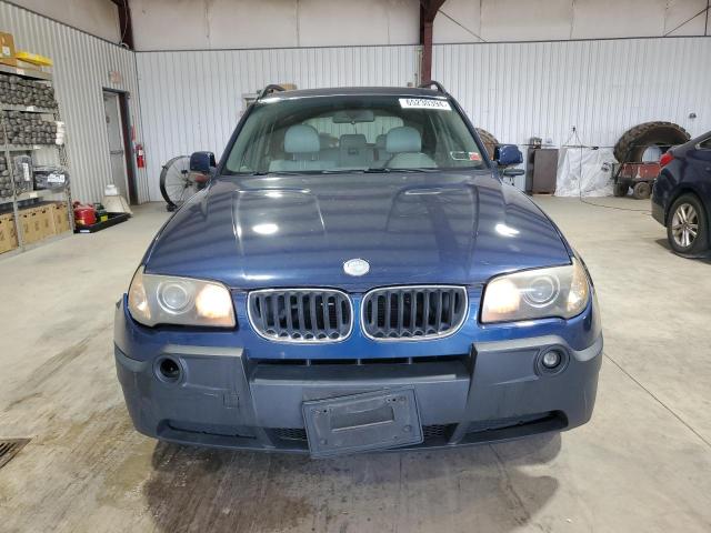 WBXPA93494WD01227 - 2004 BMW X3 3.0I BLUE photo 5