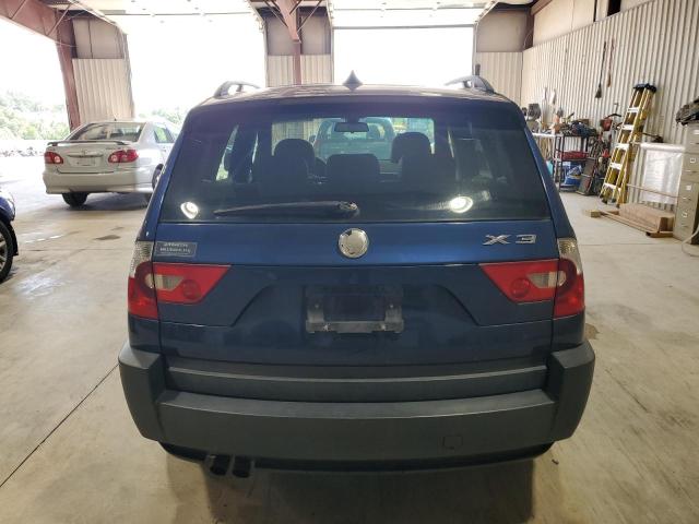 WBXPA93494WD01227 - 2004 BMW X3 3.0I BLUE photo 6