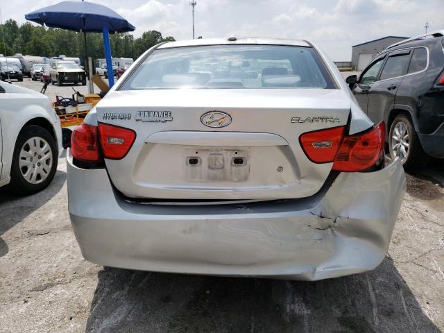 KMHDU46D68U546941 - 2008 HYUNDAI ELANTRA GLS SILVER photo 6