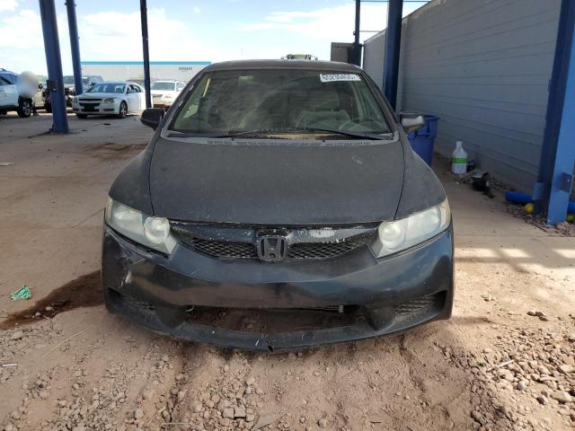 2HGFA16599H515797 - 2009 HONDA CIVIC LX შავი ფოტო 5