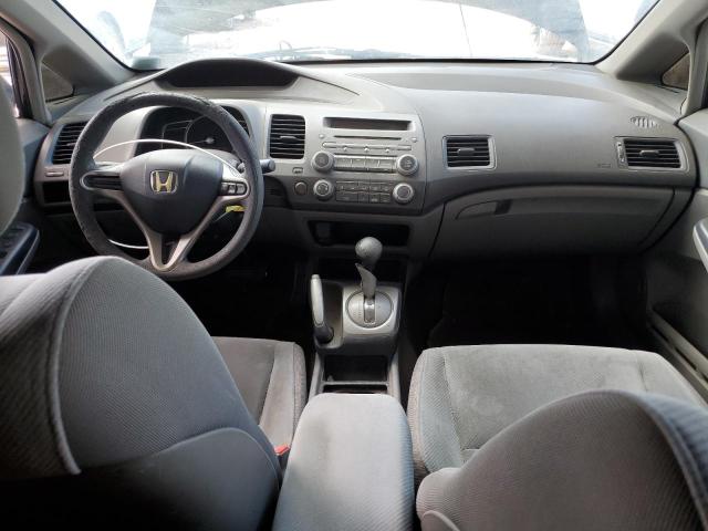 2HGFA16599H515797 - 2009 HONDA CIVIC LX შავი ფოტო 8