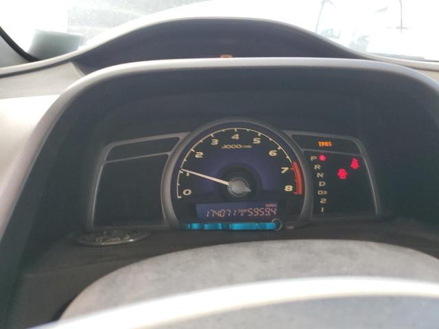 2HGFA16599H515797 - 2009 HONDA CIVIC LX შავი ფოტო 9