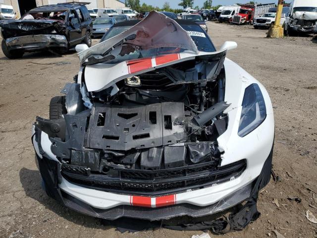 1G1YM3D71F5111435 - 2015 CHEVROLET CORVETTE STINGRAY Z51 3LT WHITE photo 5