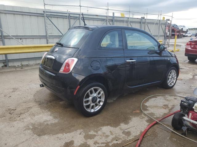 3C3CFFAR7CT400290 - 2012 FIAT 500 POP BLACK photo 3