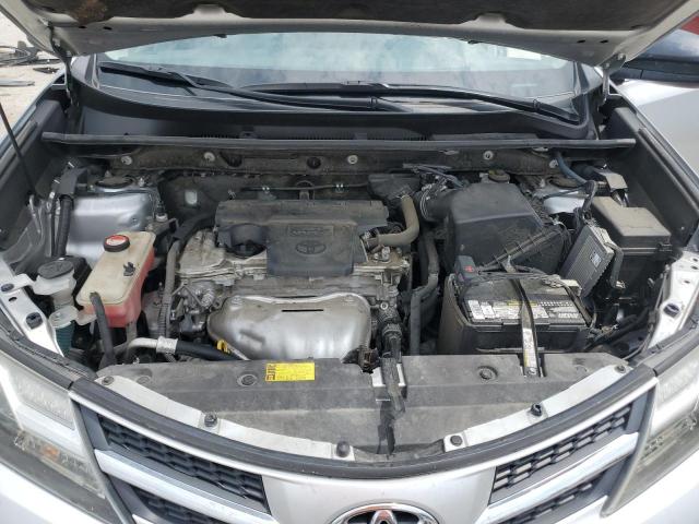 JTMBFREV8FJ027501 - 2015 TOYOTA RAV4 LE SILVER photo 11