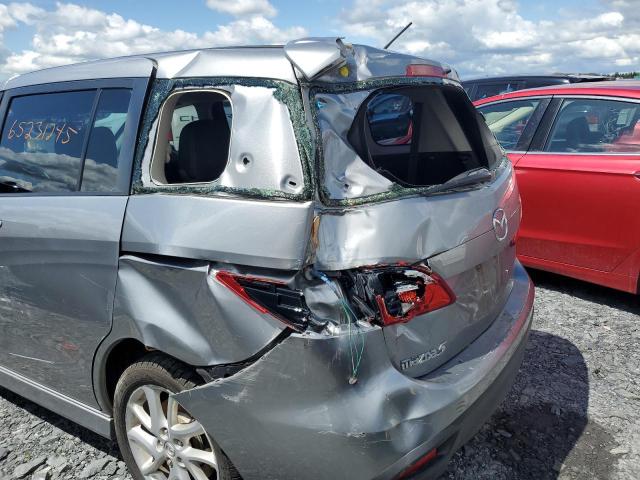 JM1CW2DL9C0135669 - 2012 MAZDA 5 SILVER photo 13
