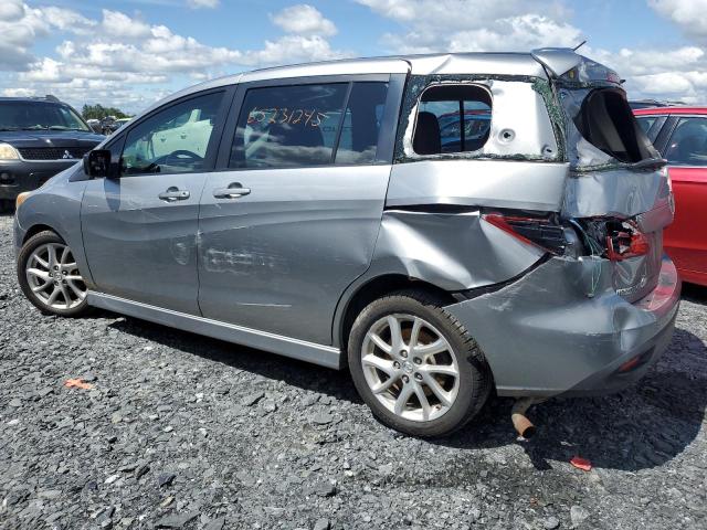 JM1CW2DL9C0135669 - 2012 MAZDA 5 SILVER photo 2