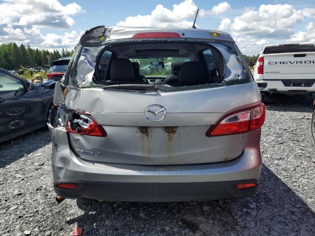 JM1CW2DL9C0135669 - 2012 MAZDA 5 SILVER photo 6